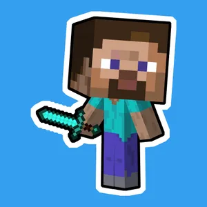 Minecraft Battle Scene: A New Adventure Awaits Wallpaper