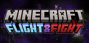 Minecraft Battle: Warriors Engaged In Epic Showdown Wallpaper