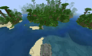 Minecraft Bedrock Edition: Adventure Awaits Wallpaper