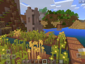 Minecraft Bedrock Edition Landscape Wallpaper
