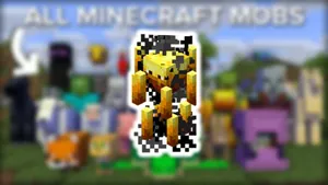 Minecraft Blaze Encounter Wallpaper