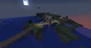 Minecraft Bridges 1920 X 1017 Wallpaper Wallpaper