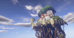 Minecraft Castle Masterpiece Wallpaper