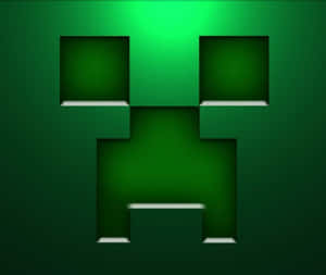 Minecraft Creeper Face Icon Wallpaper