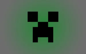Minecraft Creeper Face Icon Wallpaper