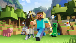 Minecraft Dream In Video Game Wallpaper