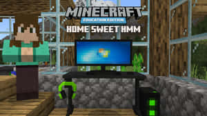 Minecraft Education Edition Classroom Setting Wallpaper