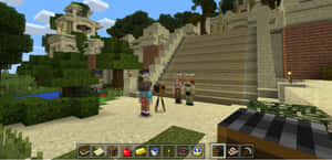 Minecraft Education Edition - Interactive Learning Adventure Wallpaper