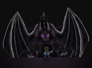 Minecraft Fans Unite! - Stunning Minecraft Fan Art Featuring Steve And Creeper Wallpaper