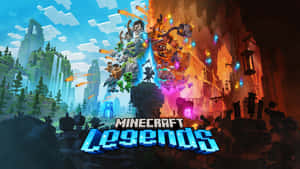 Minecraft_ Legends_ Game_ Artwork Wallpaper