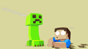 Minecraft Meme World Wallpaper