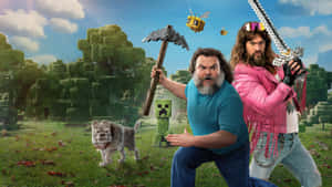 Minecraft Movie Adventure Wallpaper