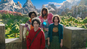 Minecraft Movie Adventure Wallpaper