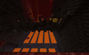 Minecraft_ Nether_ Fortress_ Bridge.jpg Wallpaper