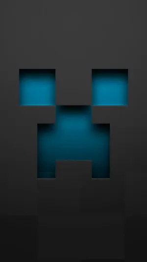 Minecraft Phone Minimalist Face Creature Wallpaper