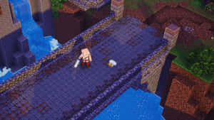 Minecraft Pixel Art Masterpiece Wallpaper