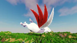 Minecraft Skarmory Wallpaper