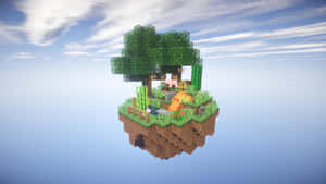 Minecraft Sky Block Adventure! Wallpaper