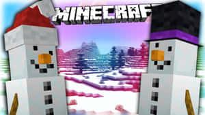 Minecraft Snow Golem 1920 X 1080 Wallpaper Wallpaper