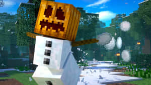 Minecraft Snow Golem 1920 X 1080 Wallpaper Wallpaper