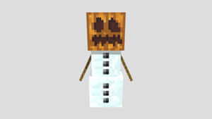 Minecraft Snow Golem Adventure Wallpaper