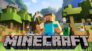 Minecraft Steve Template Wallpaper