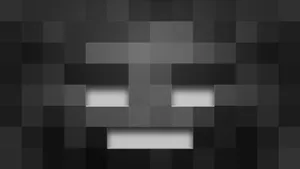 Minecraft Wither Encounter: Showdown In The Nether Wallpaper