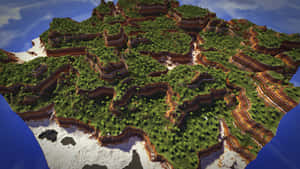 Minecraft World Map In High Definition Wallpaper