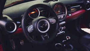 Mini Cooper Car Interior Wallpaper