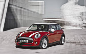 Mini Cooper Classic Red Wallpaper