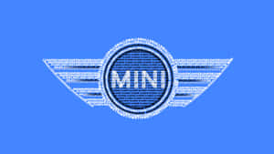 Mini Cooper Logo Text Art Wallpaper