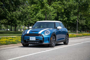 Mini Cooper S In Action Wallpaper