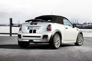 Mini Roadster Rear View Wallpaper