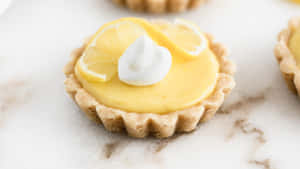 Mini Yellow Tart Wallpaper