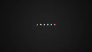 Minimal Aesthetic Desktop Square Icons Wallpaper