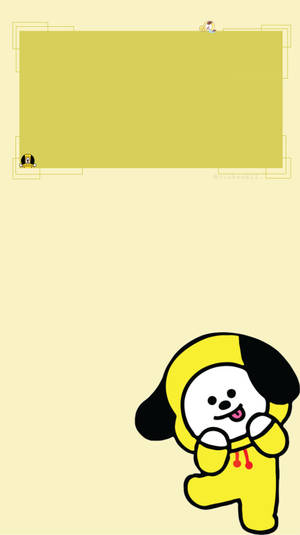 Minimal Chimmy Bt21 Graphic Wallpaper