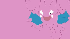 Minimal Line Gligar Wallpaper