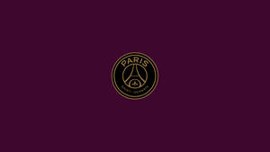 Minimal Purple Psg Logo Wallpaper