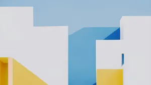 Minimalist Abstract Geometric Shapes Wallpaper