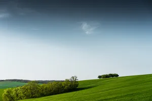 Minimalist Aesthetic Desktop Rolling Hills Wallpaper