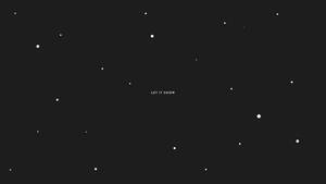 Minimalist Aesthetic Tumblr Let It Snow Wallpaper