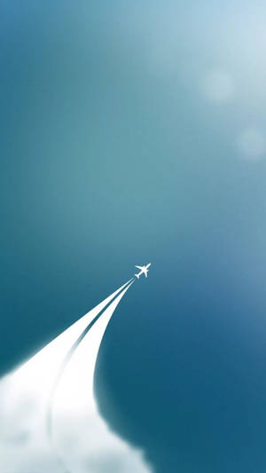 Minimalist Airplane Iphone Wallpaper