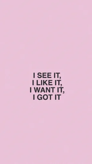 Minimalist Ariana Grande 7 Rings Wallpaper