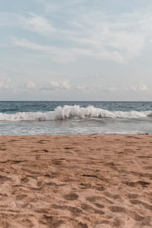 Minimalist Beach Vibes Wallpaper