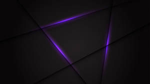 Minimalist Black And Purple Aesthetic Wallpaper