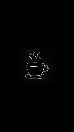 Minimalist Coffee Aesthetic Wallpaper