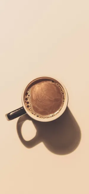 Minimalist Coffee Aesthetic Wallpaper