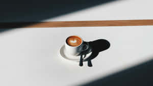 Minimalist Coffee Aesthetic Wallpaper