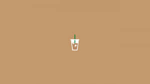 Minimalist Coffee Cup Wallpaper Wallpaper