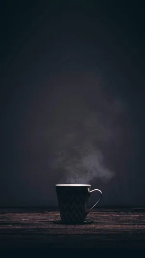 Minimalist Coffee Setup Wallpaper